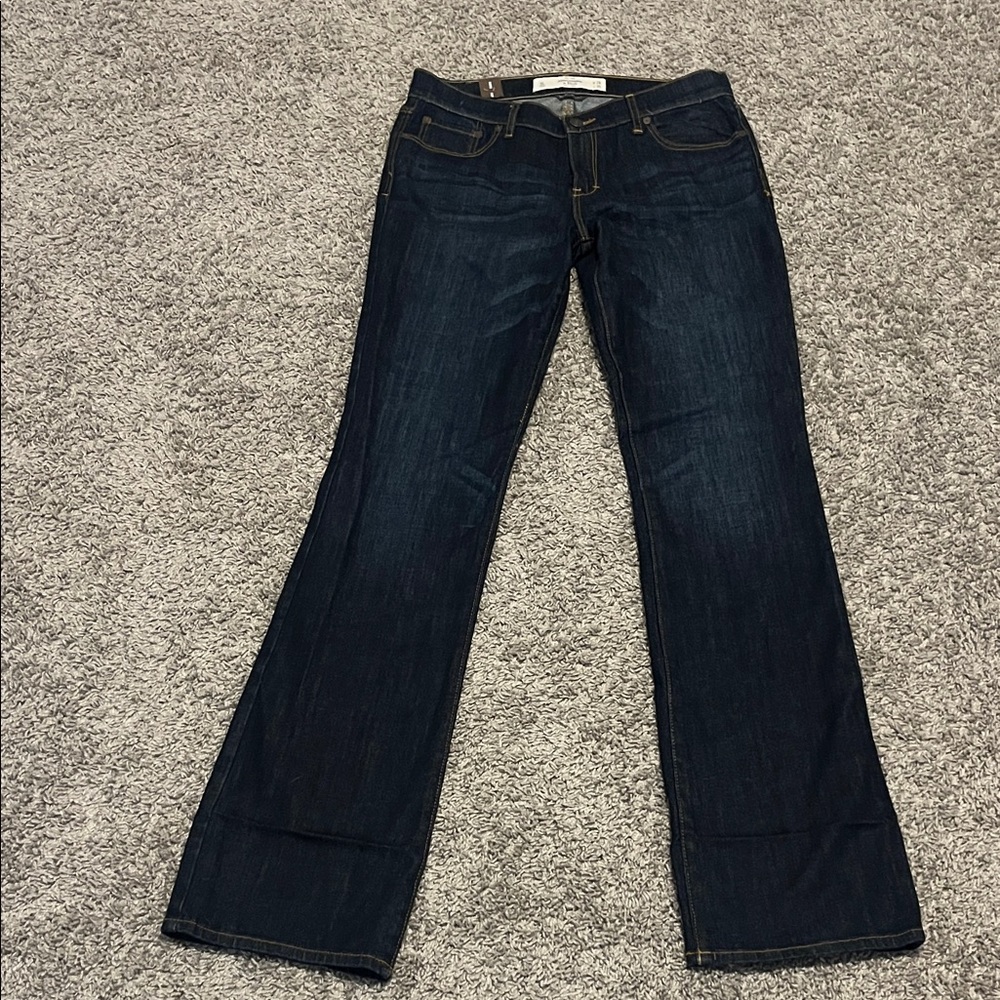 Abercrombie and Fitch Dark Wash Bootcut Women's Jeans